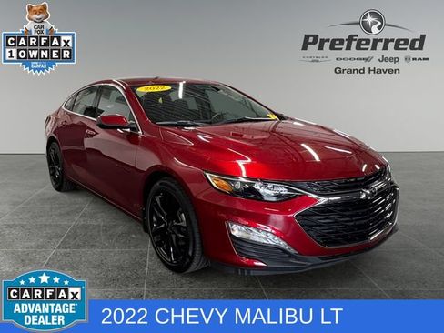 Used 2022 Chevrolet Malibu LT FWD image 1