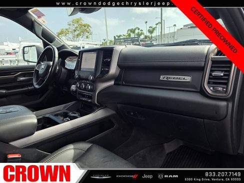 Certified 2022 RAM 1500 Rebel w/ Rebel Level 1 Equipment Group AWD/4WD image 12