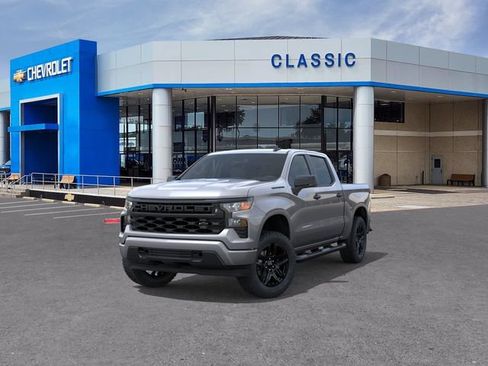 New 2026 Chevrolet Silverado 1500 Custom w/ Turbomax Blackout Package RWD image 8