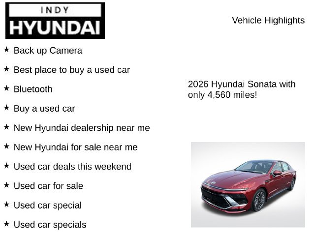 New 2026 Hyundai Sonata Limited FWD image 7