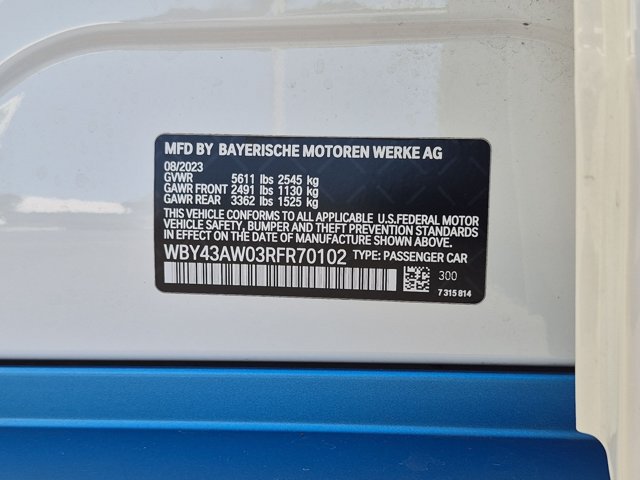 Certified 2024 BMW i4 eDrive35 w/ Convenience Package RWD image 26