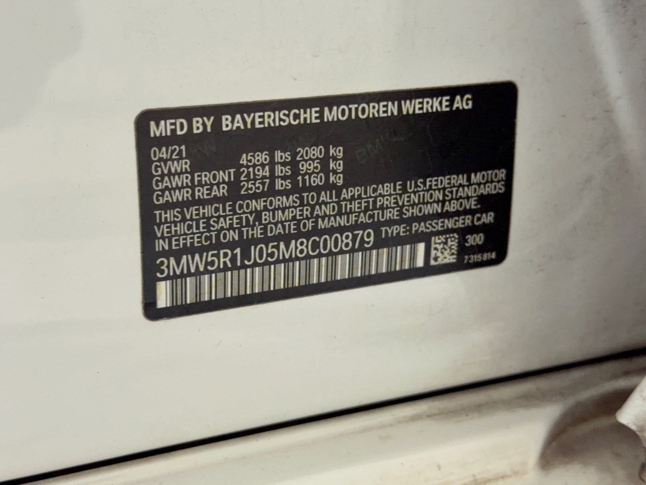 Used 2021 BMW 330i Sedan w/ Convenience Package RWD image 31