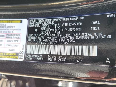 Certified 2025 Lexus NX 350 AWD w/ Cold Area Package image 22