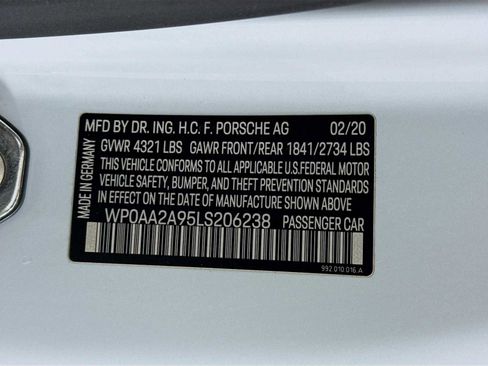 Certified 2020 Porsche 911 Carrera RWD image 32
