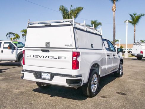 Used 2023 Chevrolet Silverado 1500 Custom w/ LPO, Dark Essentials Package RWD image 9
