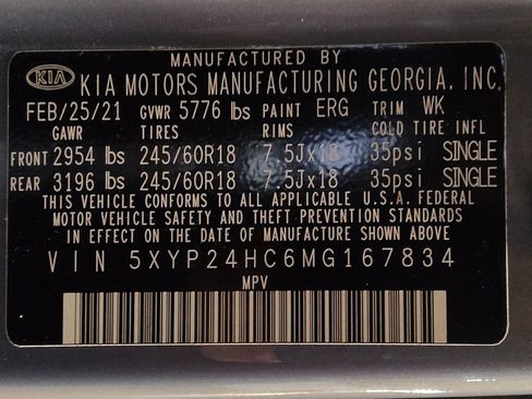 Used 2021 Kia Telluride LX image 33