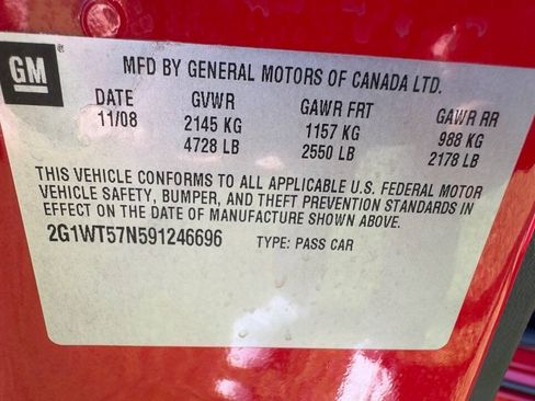 Used 2009 Chevrolet Impala LT FWD image 9