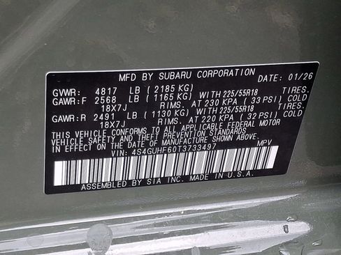 New 2026 Subaru Crosstrek 2.5i Sport image 11