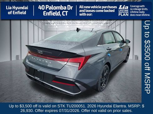 New 2026 Hyundai Elantra SEL Sport Premium FWD image 3