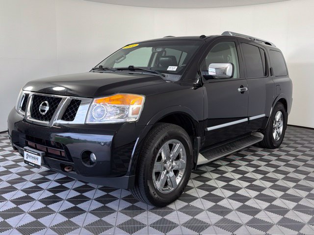 Used 2014 Nissan Armada Platinum w/ 2nd Row Captain Seat Package AWD/4WD image 2