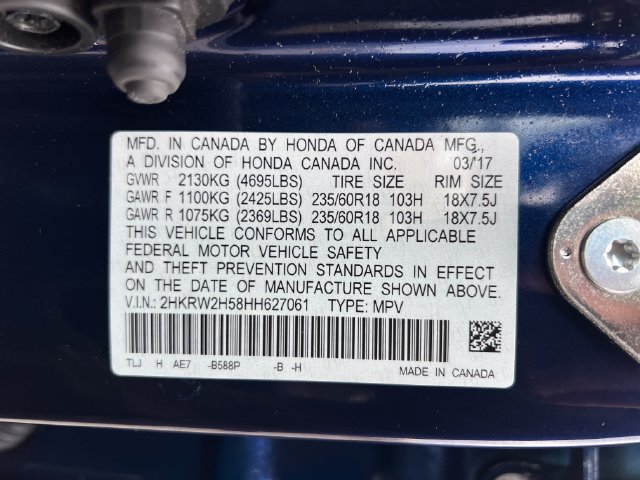 Used 2017 Honda CR-V EX image 16