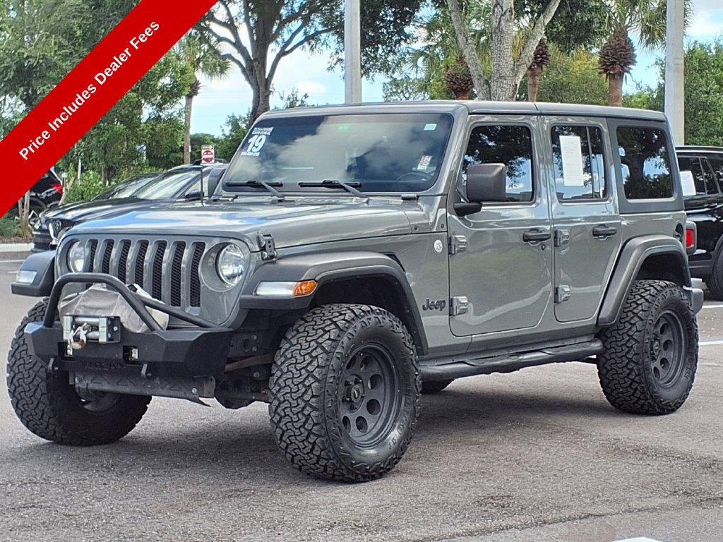 Used 2019 Jeep Wrangler Unlimited Sport S AWD/4WD image 4
