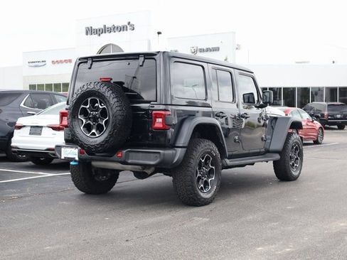 Certified 2022 Jeep Wrangler Unlimited Rubicon 4xe w/ Cold Weather Group AWD/4WD image 4