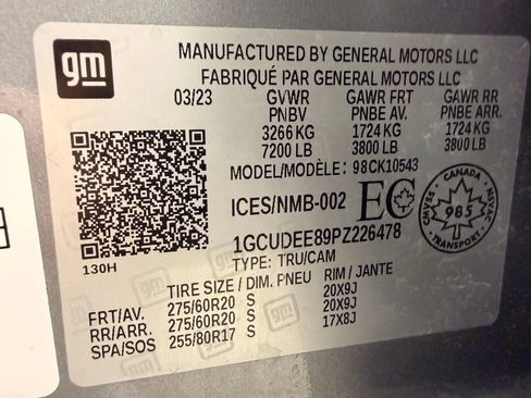 Used 2023 Chevrolet Silverado 1500 RST w/ True North Edition Plus image 34