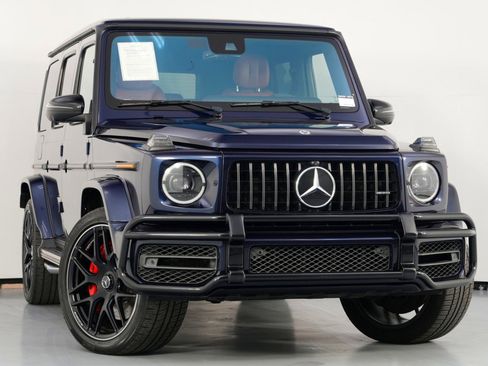 Used 2021 Mercedes-Benz G 63 AMG 4MATIC w/ G Manufaktur Interior Package image 4