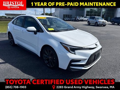 Certified 2024 Toyota Corolla SE w/ SE Premium Package FWD image 1