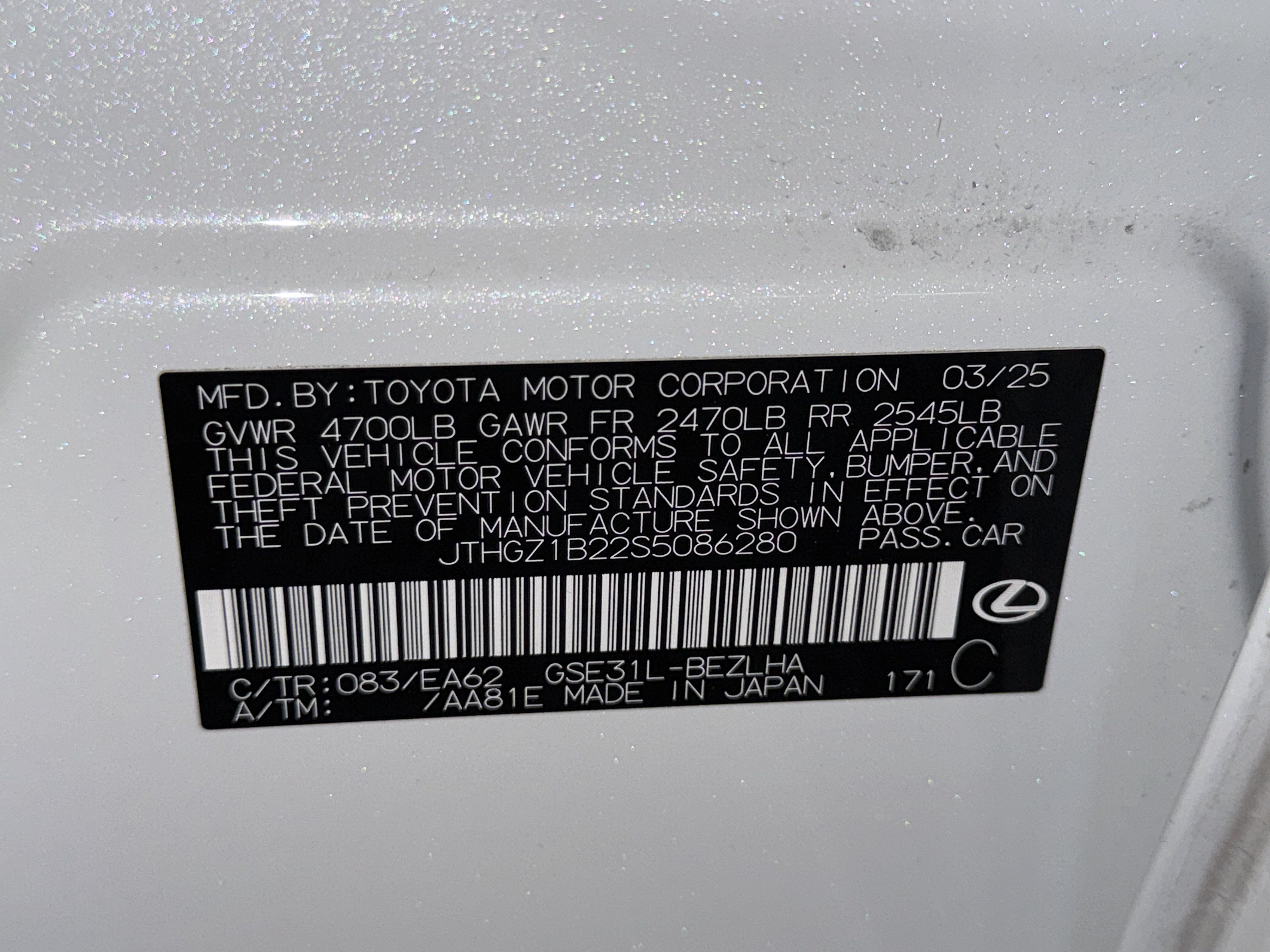 Used 2025 Lexus IS 350 F Sport RWD image 39