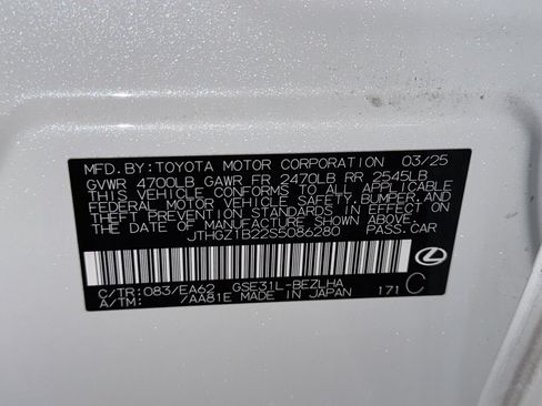 Used 2025 Lexus IS 350 F Sport RWD image 39