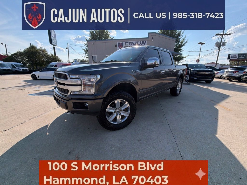Used 2019 Ford F150 Platinum w/ Equipment Group 701A Luxury AWD/4WD image 1
