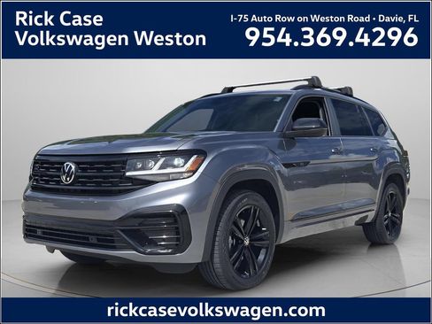 Certified 2023 Volkswagen Atlas SEL R-Line AWD/4WD image 1