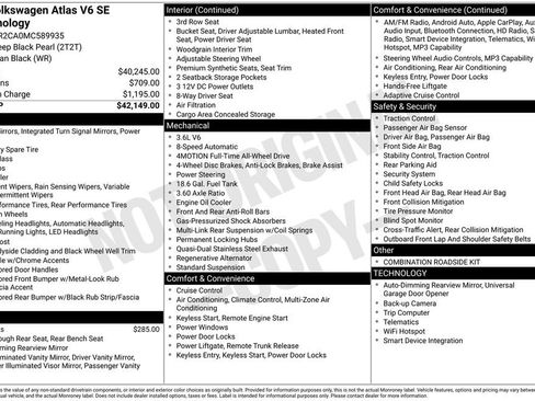 Used 2021 Volkswagen Atlas SE image 15