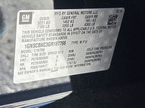 Used 2016 Chevrolet Tahoe LT RWD image 30