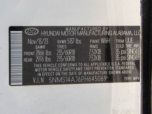 Used 2023 Hyundai Santa Fe SE FWD image 27