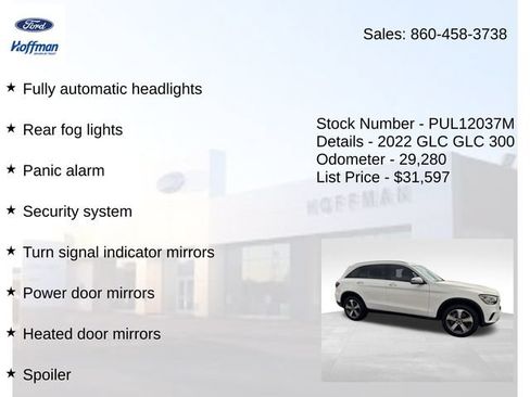 Used 2022 Mercedes-Benz GLC 300 4MATIC image 29