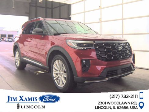 Used 2025 Ford Explorer Platinum w/ LUX Leather Package AWD/4WD image 1