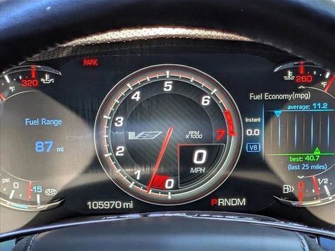 Used 2018 Cadillac CTS V w/ Luxury Package RWD image 13