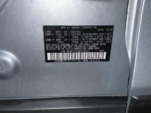 Used 2021 Subaru Outback Premium image 9