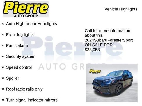 Used 2024 Subaru Forester Sport AWD/4WD image 13