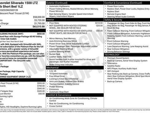 Used 2022 Chevrolet Silverado 1500 LTZ w/ Max Trailering Package AWD/4WD image 3