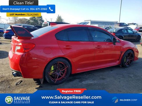 Used 2018 Subaru WRX STI w/ Popular Package #1 image 4