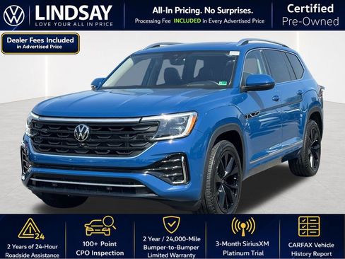 Certified 2025 Volkswagen Atlas SEL Premium R-Line AWD/4WD image 4