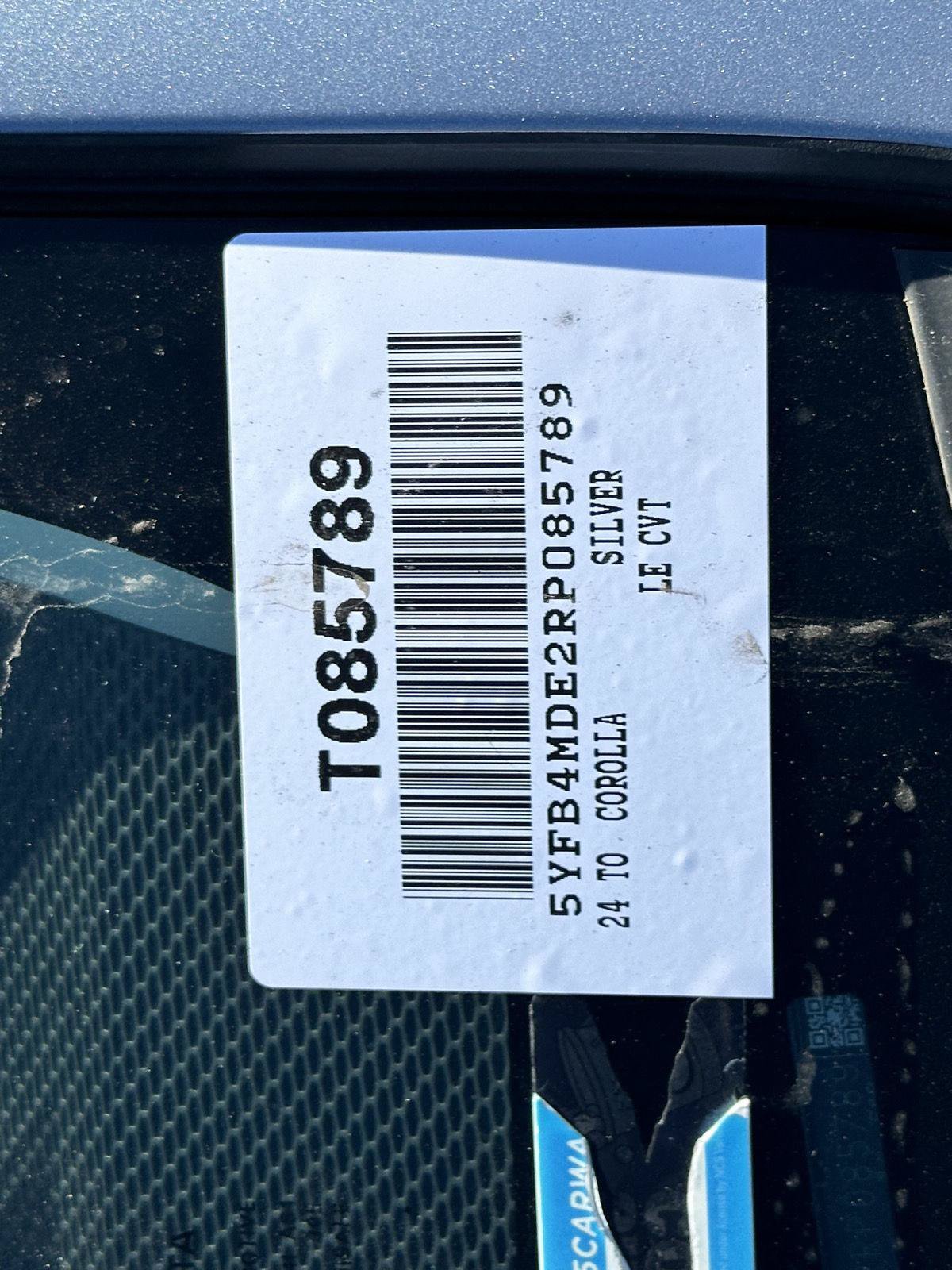 Used 2024 Toyota Corolla LE w/ LE Convenience Package FWD image 14