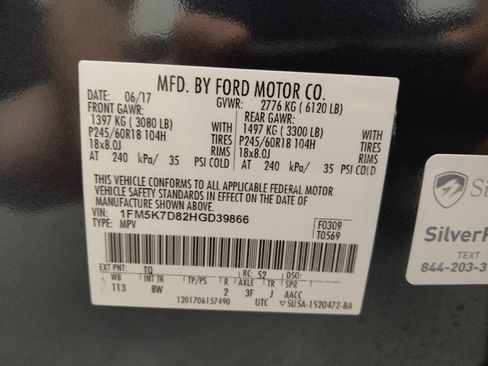 Used 2017 Ford Explorer XLT FWD image 33