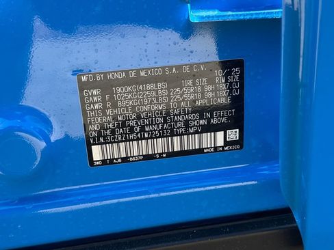 New 2026 Honda HR-V Sport image 28