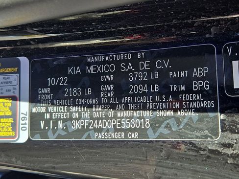 Used 2023 Kia Forte LXS image 27