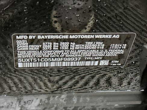 Used 2021 BMW X3 xDrive30e w/ Convenience Package AWD/4WD image 12