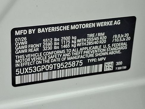 New 2026 BMW X3 xDrive30i w/ Premium Package AWD/4WD image 19