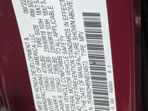 Used 2022 Honda CR-V EX-L image 16