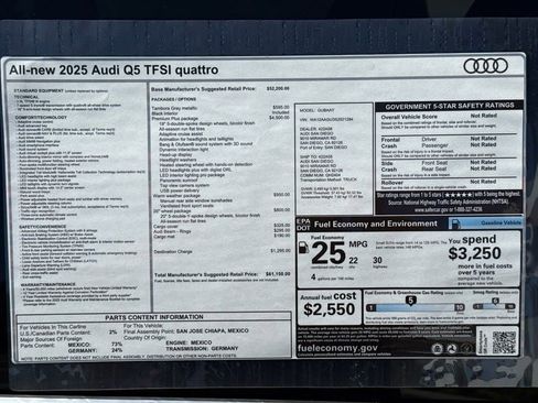 Certified 2025 Audi Q5 Premium Plus w/ Premium Plus AWD/4WD image 21