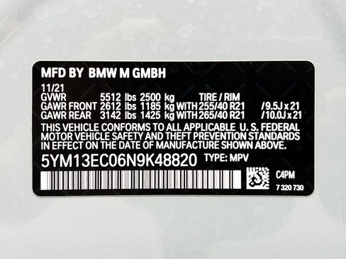 Used 2022 BMW X3 M w/ Competition Package image 23