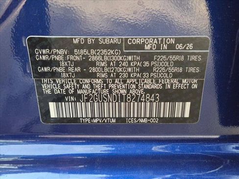 New 2026 Subaru Crosstrek 2.5i Limited w/ Crosstrek Mirror Package AWD/4WD image 19