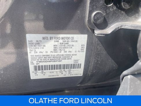 Certified 2023 Ford Explorer XLT w/ Equipment Group 202A AWD/4WD image 23