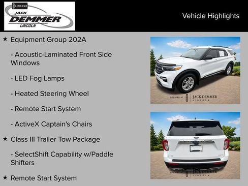 Used 2021 Ford Explorer XLT w/ Equipment Group 202A AWD/4WD image 24