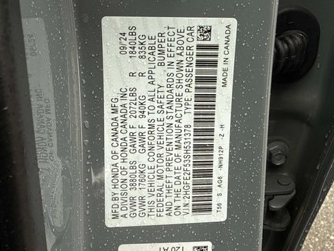 Used 2025 Honda Civic Sport image 30