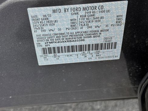 New 2024 Ford Edge SE w/ Black Appearance Package image 22