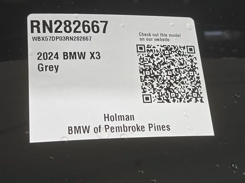 Used 2024 BMW X3 xDrive30i w/ M Sport Package AWD/4WD image 25